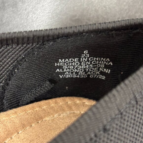 Old Navy Womens Black Ballet Flats Womens Size 8 - Picture 7 of 7